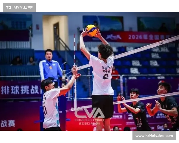 2026年全国青年排球挑战赛第一阶段排名赛首轮南昌大学与南京师范大学领跑